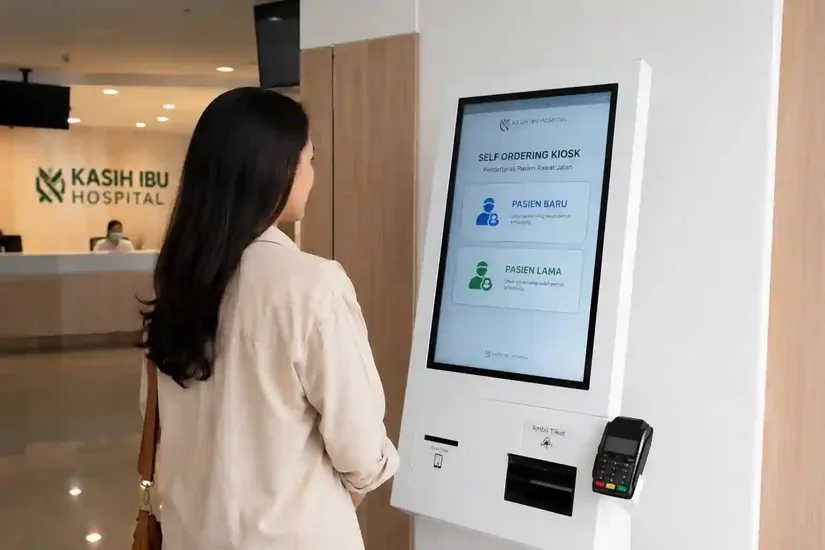 Gunakan Kiosk Rumah Sakit untuk Memangkas Antrean Pasien