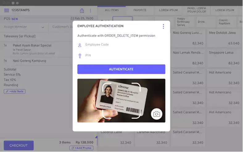 Integrasi CRM & Loyalty