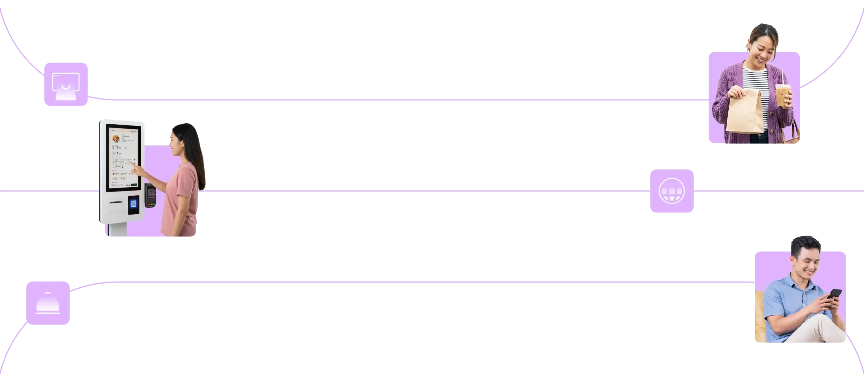 Omni POS Quick-Service tiles