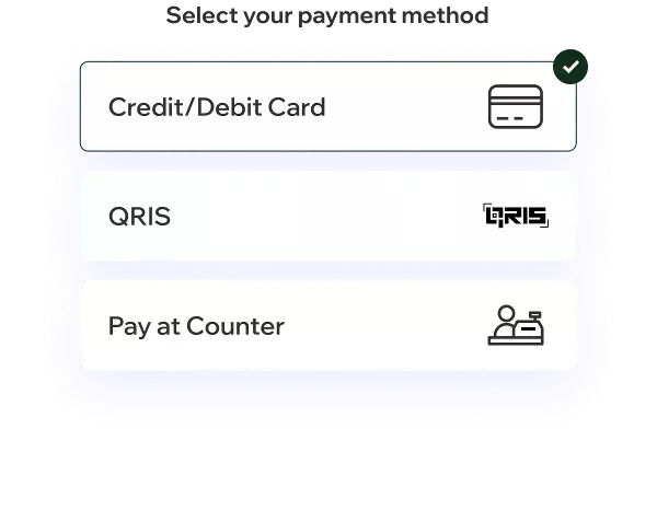 Payment and checkout flow