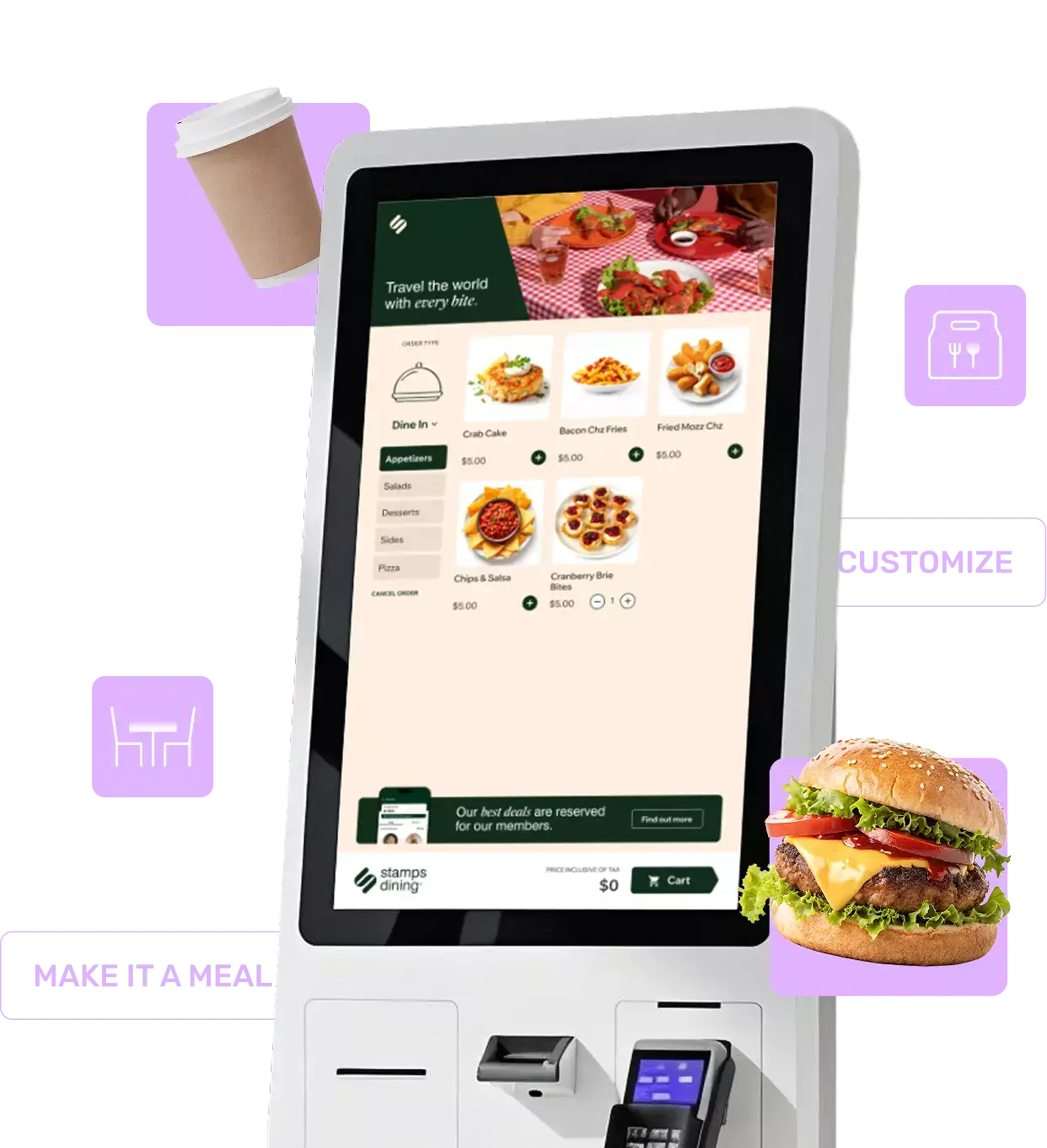 SELF ORDERING KIOSK